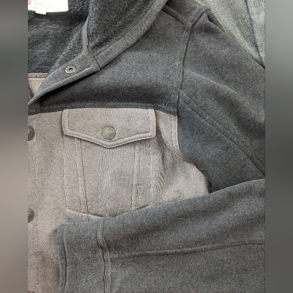 LEVI'S | Snap Button Hoodie Jacket - Picture 2 of 4